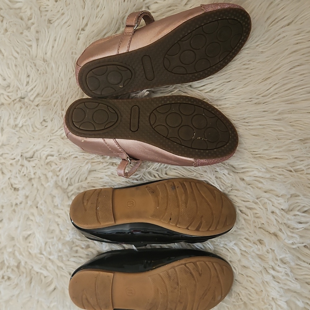 Stylish Kids Shoes Set - Black and Pink - Picture 2 of 7